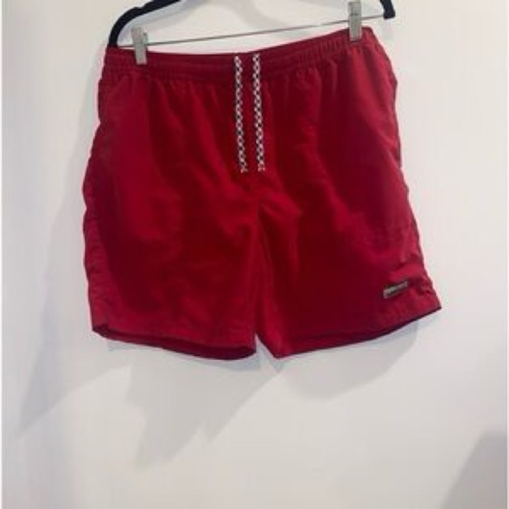 Orvis Red Swim Trunks Men’s L • 7” Inseam • UPF 50 • Quick-Dry Nylon - Picture 4 of 16